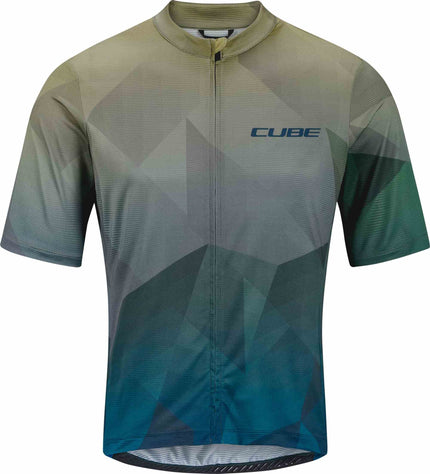 CUBE JERSEY CMPT MOUNTAIN S/S GREEN