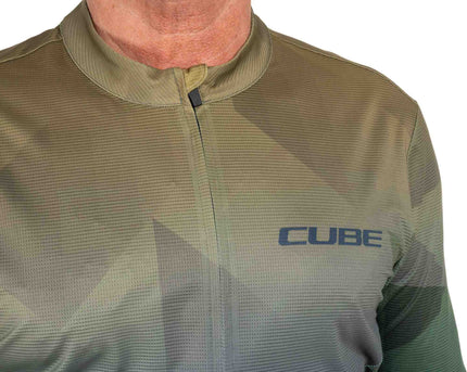 CUBE JERSEY CMPT MOUNTAIN S/S GREEN