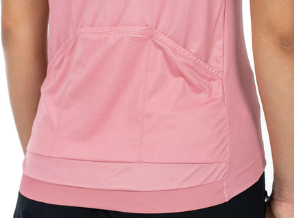 CUBE Atx WS Jersey Full Zip Cmpt S/S Coral