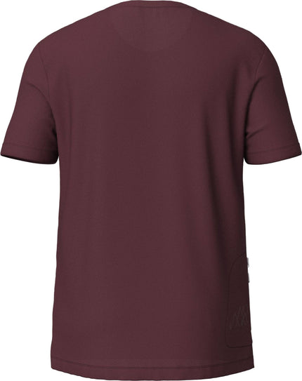 CUBE MTB ROUND NECK JERSEY SOFT TOUCH S/S BORDEAUX