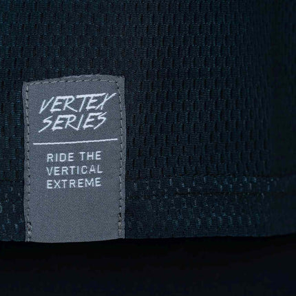 CUBE VERTEX ROUND NECK JERSEY X ACTIONTEAM L/S BLACK/BLUE