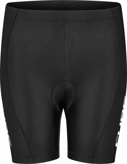 CUBE ROAD/XC CYCLE SHORTS TEAMLINE ROOKIE BLACK/WHITE