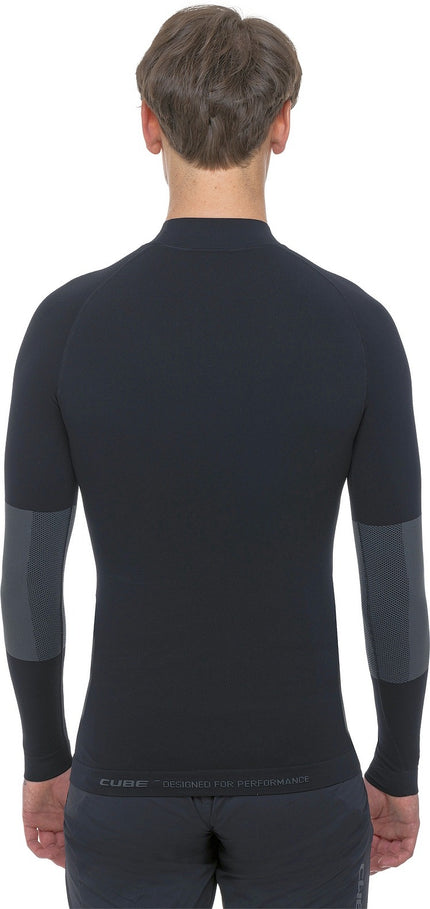 CUBE BASELAYER RACE BE WARM L/S BLACK