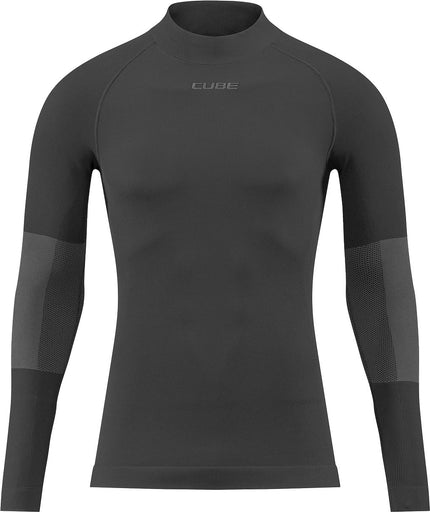 CUBE BASELAYER RACE BE WARM L/S BLACK
