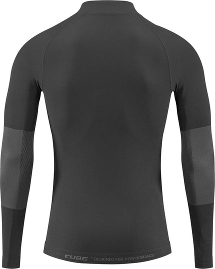 CUBE BASELAYER RACE BE WARM L/S BLACK