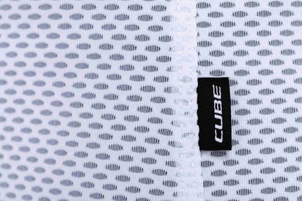 CUBE WS BASELAYER SHIRT MESH SLEEVELESS WHITE