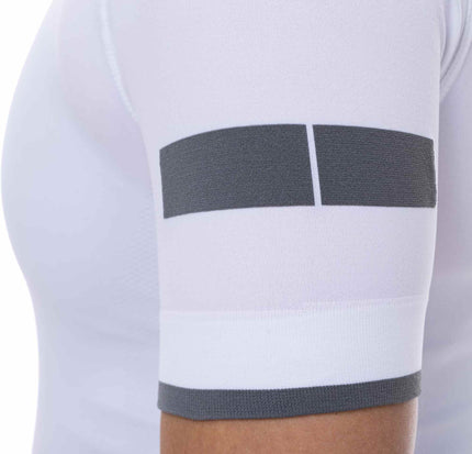 CUBE WS BASELAYER RACE BE COOL S/S WHITE