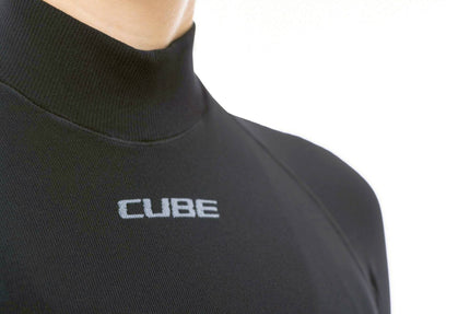 CUBE WS BASELAYER RACE BE WARM L/S BLACK