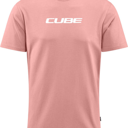 CUBE Organic T-Shirt Snake Gty Fit Light Red
