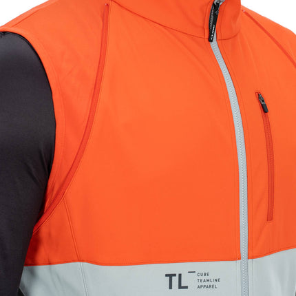 CUBE Teamline Multifunctional Jacket Red/Grey