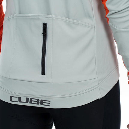 CUBE Teamline Multifunctional Jacket Red/Grey
