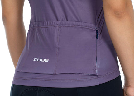 CUBE Teamline WS Jersey S/S Violet/Rose