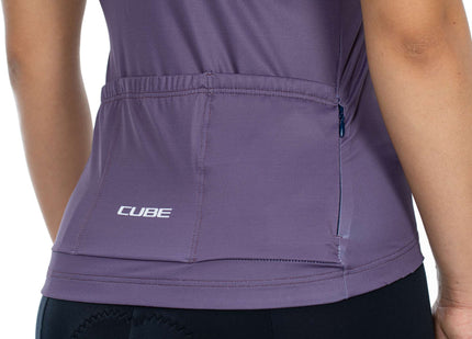 CUBE Teamline WS Jersey S/S Violet/Rose