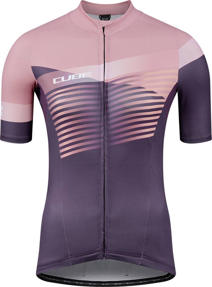CUBE Teamline WS Jersey S/S Violet/Rose