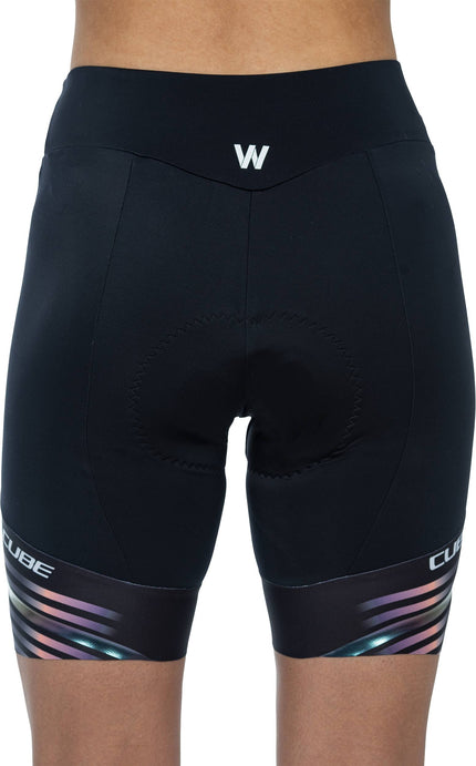 CUBE Teamline WS Cycle Shorts Black/Violet