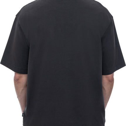 CUBE ORGANIC T-SHIRT LOGO DROPSHOULDER ANTHRACITE