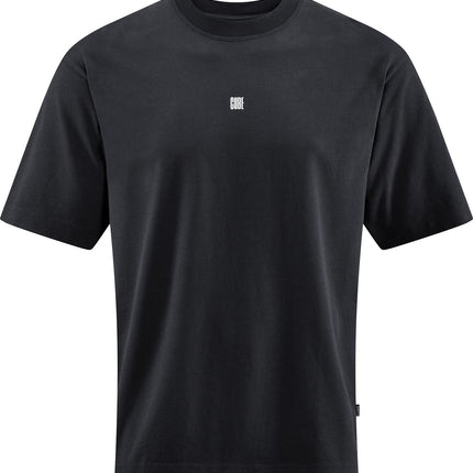 CUBE ORGANIC T-SHIRT LOGO DROPSHOULDER ANTHRACITE
