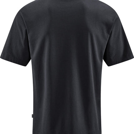 CUBE ORGANIC T-SHIRT LOGO DROPSHOULDER ANTHRACITE
