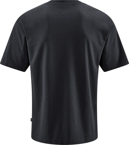 CUBE ORGANIC T-SHIRT LOGO DROPSHOULDER ANTHRACITE