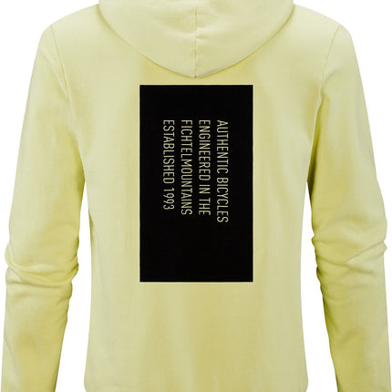 Cube Organic Hoodie Lime