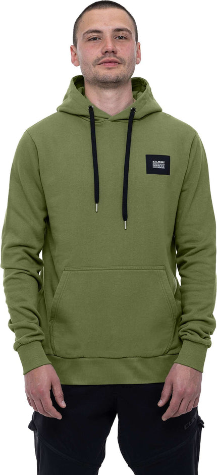 Cube Organic Hoodie Olive
