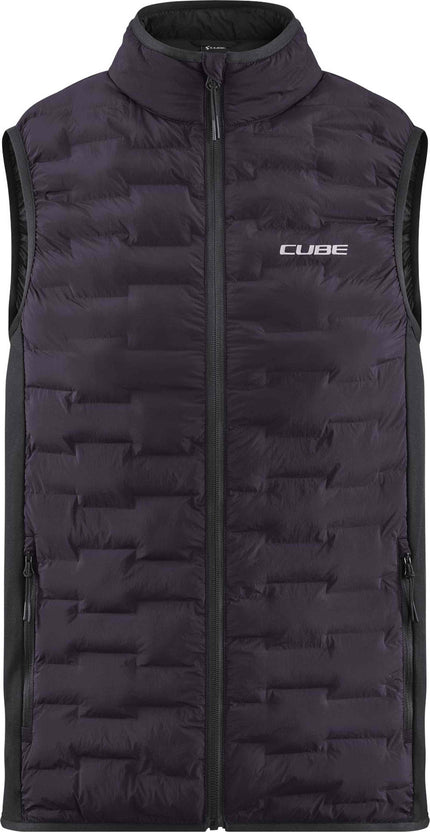 Cube Padded Vest Black