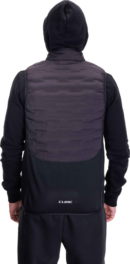 Cube Padded Vest Black