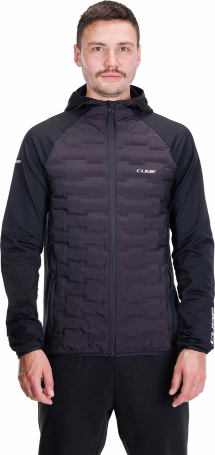 Cube Padded Jacket Black