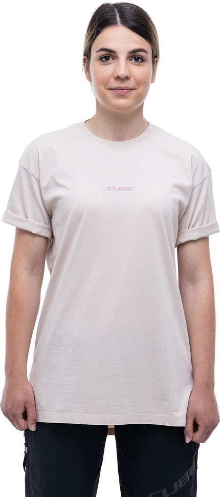 Cube Organic WS T-Shirt Fichtelmountains Gty  Sand