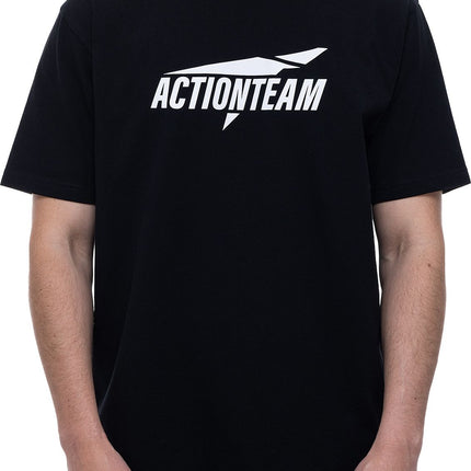 CUBE ORGANIC T-SHIRT ACTIONTEAM GTY FIT BLK/WHITE