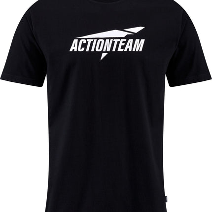 CUBE ORGANIC T-SHIRT ACTIONTEAM GTY FIT BLK/WHITE