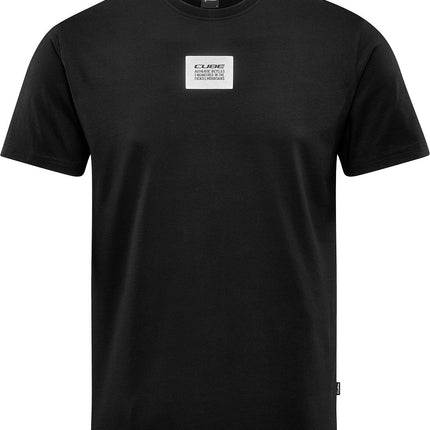 CUBE ORGANIC T-SHIRT LOGOWEAR GTY FIT BLACK