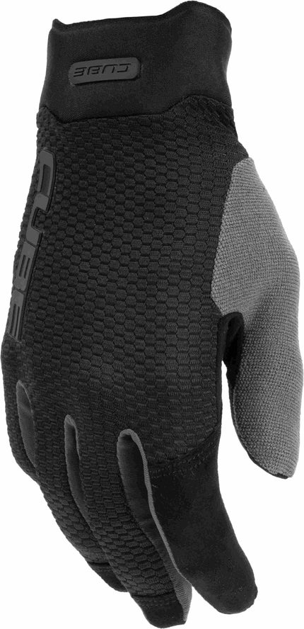 Cube Gloves Gravity Long Finger Black