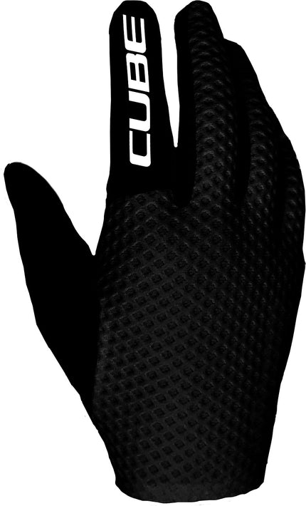 Cube Gloves Race Long Finger Black