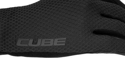 Cube Gloves Race Long Finger Black