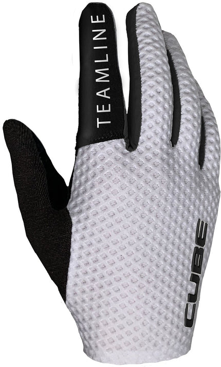 Cube Gloves Race Long Finger White