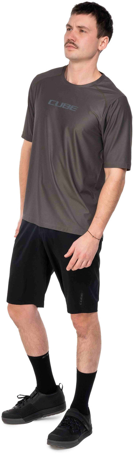 CUBE TRAIL SHORT CMPT BLACK