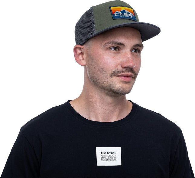Cube Cap Tm Olive/Grey