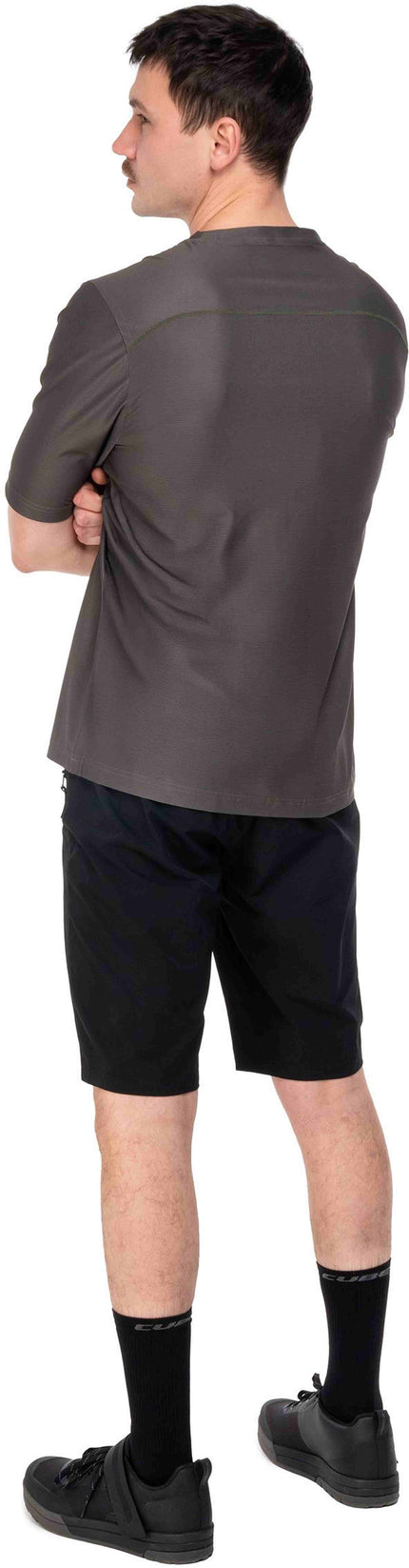 CUBE TRAIL SHORT CMPT INCL. LINER SHORT BLACK