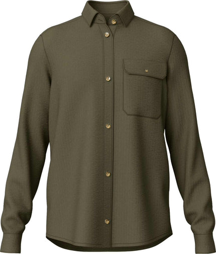CUBE CORD OVERSHIRT OLIVE