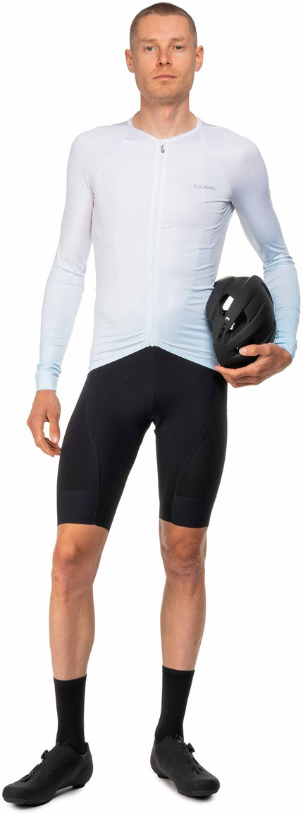 CUBE ROAD/XC UV-PROTECTION JERSEY L/S TURQUOISE