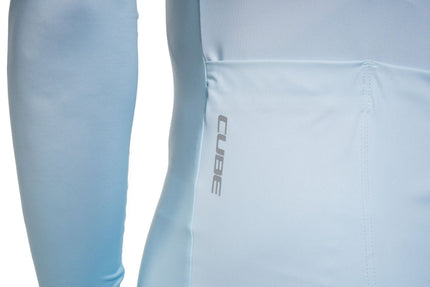 CUBE ROAD/XC UV-PROTECTION JERSEY L/S TURQUOISE