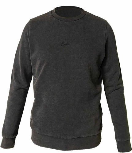 CUBE ORGANIC SWEATER WASHED GREY