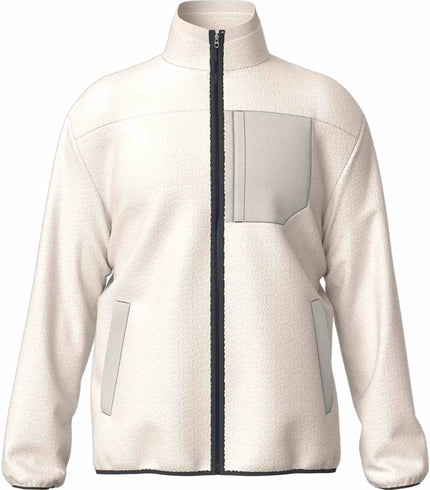 CUBE FLEECE JACKET BEIGE