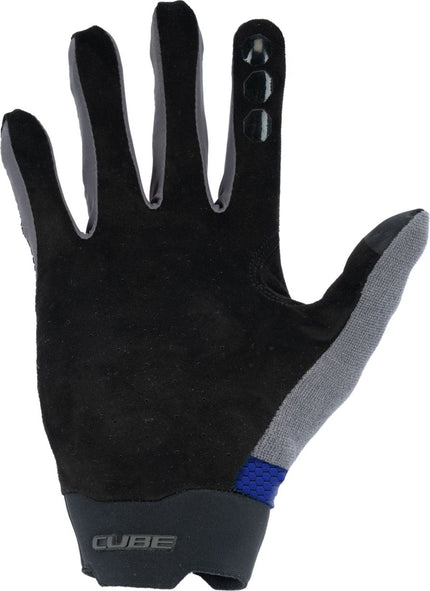CUBE GLOVES GRAVITY LONG FINGER X ACTIONTEAM BLUE