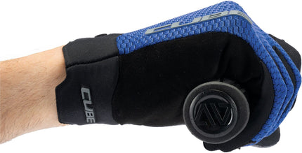 CUBE GLOVES GRAVITY LONG FINGER X ACTIONTEAM BLUE