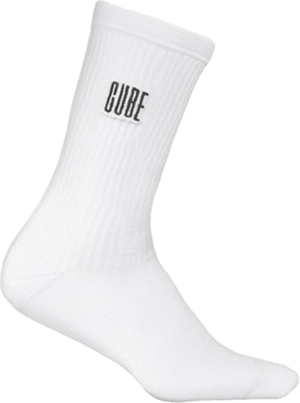CUBE SOCKS HIGH CUT AFTER RACE LIGHTWEIGHT WHITE