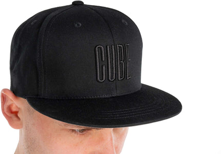 CUBE CAP THE EMBOSSED CUBE BLACK/BLACK