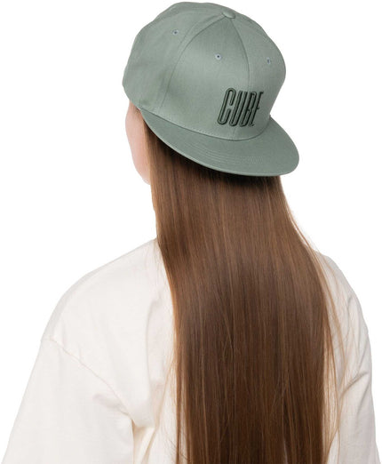 CUBE CAP THE EMBOSSED CUBE SAGE