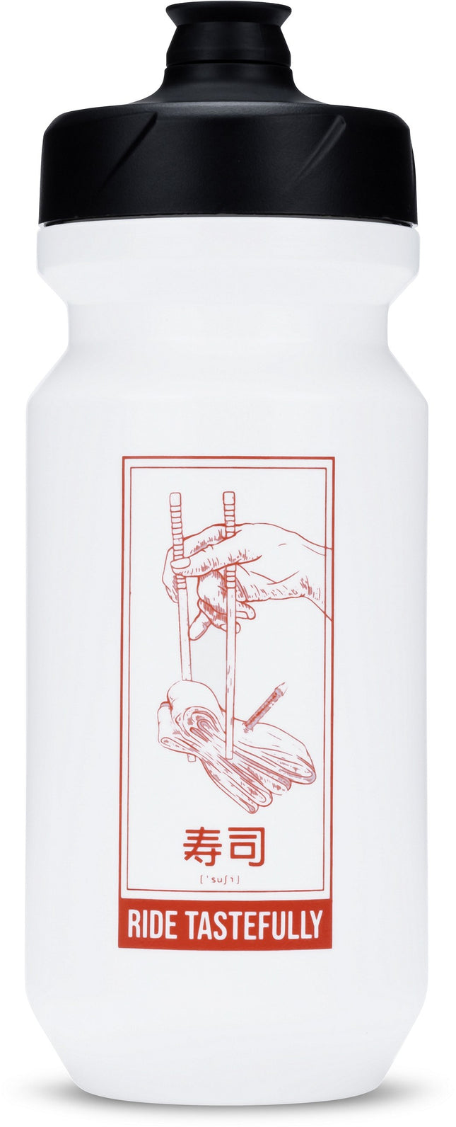 Cube Bottle Flow 500 White/Red